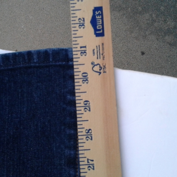Women's denim jeans brand is Fox size 3 big Bell great condition - Picture 11 of 13
